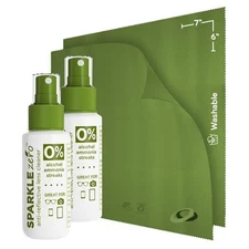 OPTIPAK Sparkle Anti-Reflective Eco Friendly Lens Cleaner Spray Kit