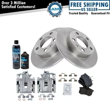 Rear Brake Pad & Rotor Kit Fits 1999 Volkswagen Jetta