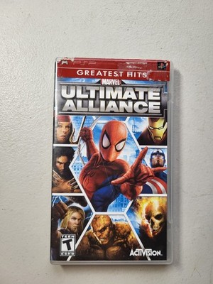Marvel: Ultimate Alliance Sony PSP UMD Complete Free Shipping