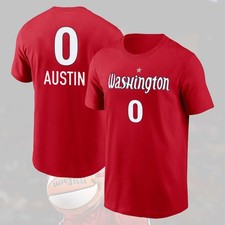 NEW SALE - Shakira Austin #0 Was hingt0n Mystics Team 2026 Player Name & Number