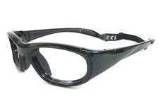 Rec Specs Kids Athletic Goggles Frames MAXX MX20 #5 Shiny Black Wrap 48-17-125