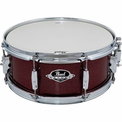 Pearl Drums Schlagzeug Rollator EXX1455S/C704 Export Black Cherry Glitter 14''X5.5''