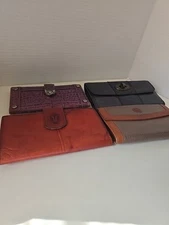 Lot Of (4) Vintage MK, Fossil, Dooney And Bourke, And Serman Wallets