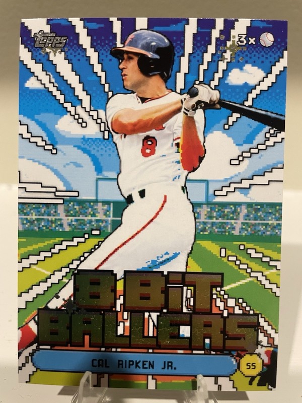 Topps 8 Bit Ballers Cal Ripken Jr. 8B-15 Baltimore Orioles Sports Trading Card