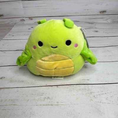 Squishmallows Pilar Grasshopper 5 in Sassy Squad Kellytoy Plush w Tag NWT