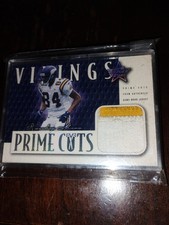 1999 RANDY MOSS Leaf Rookie & Stars Prime Cuts Patch 🔥🔥🔥