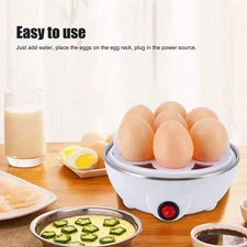 Electric Egg Cooker Rapid Steamer Poacher Multifunctional Mini Cooker
