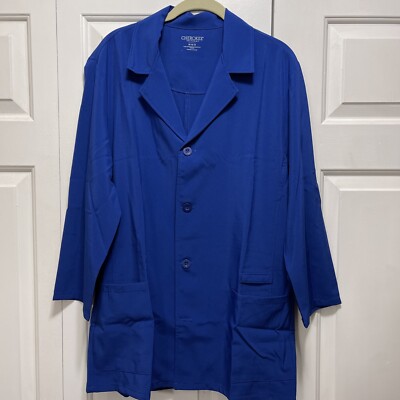 Cherokee Lab Coat Scrub Jacket Med