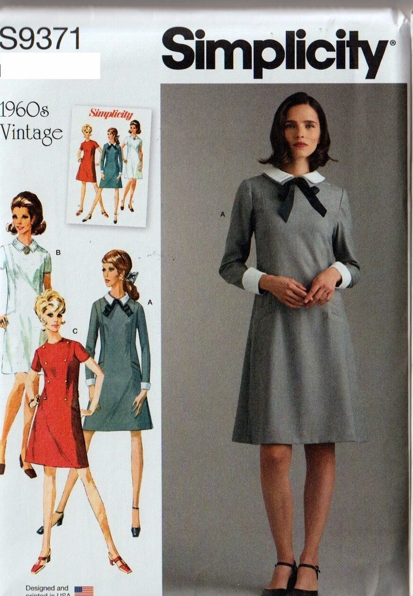 A line top retro dress