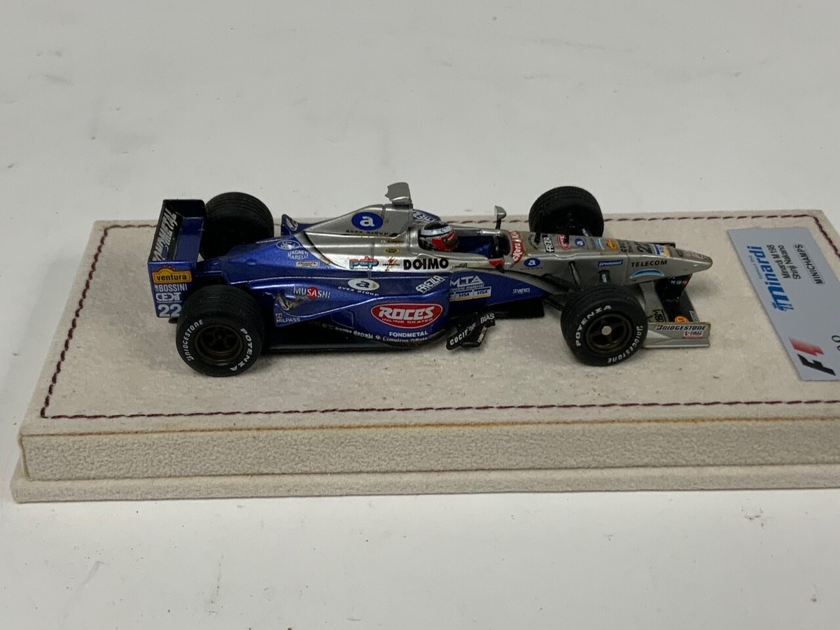 1/43 Minichamps Minardi M198 F1 1998 Shinji Nakano MG834 Custom