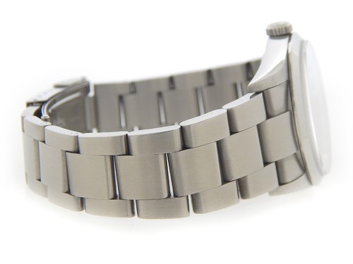 Reloj de acero inoxidable para hombre Rolex Explorer I esfera árabe negra banda ostra 114270 - Imagen 5 de 7