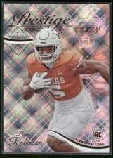 2023 Panini Prestige #304 Bijan Robinson Xtra Points Hyper