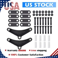 SPARKWHIZ Heavy Duty Tandem Trailer Axle Shackle Triangle for Double Eye Spring