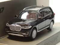 Minichamps Bmw X7, 2019, Schwarz - 870 029302 - 1:87
