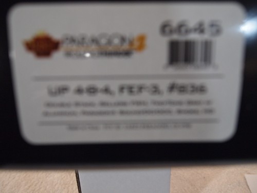BROADWAY LIMITED 6645 UNION PACIFIC FEF-3 #836 TWO-TONE GREY "GREYHOUND" - Picture 2 of 2