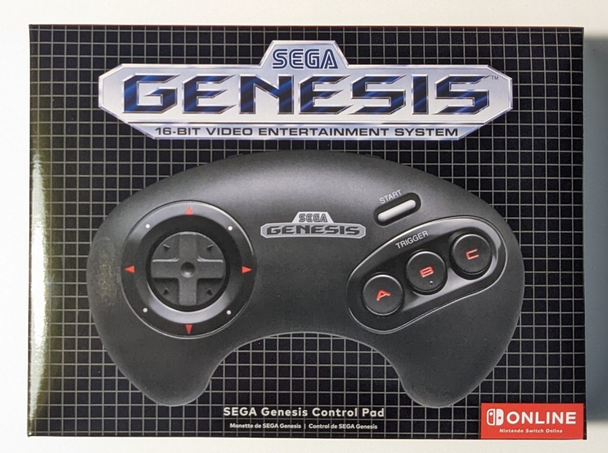 Sega Official Wireless Genesis Controller for Nintendo Sega Official Wireless Genesis Controller for Nintendo