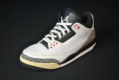 Nike Air Jordan 3 Shoes Infrared Men 11 Retro High 551224SK