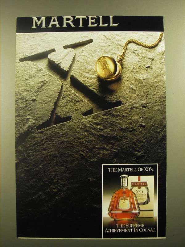 1988 Martell XO Cordon Supreme Cognac Ad | eBay 1988 Martell XO Cordon Supreme Cognac Ad | eBay