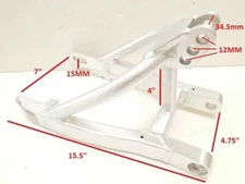 15.5" LONG ALUMINUM SWINGARM for DISC BRAKE Pit Bike WON'T FIT CRF50 XR50 SA07