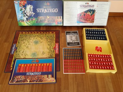 GIOCO DA TAVOLO Strategico Stratego Di MB Giochi Vintage 1982 Completo