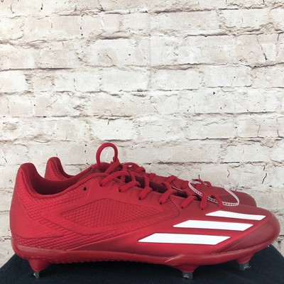 adidas baseball cleats red