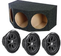 Kicker 43c124 12 Inch 900 Watt Car Subs + Triple Sealed Car Enclosure Box on sale Kicker 43c124 12 Inch 900 Watt Car Subs + Triple Sealed Car Enclosure Box on sale
