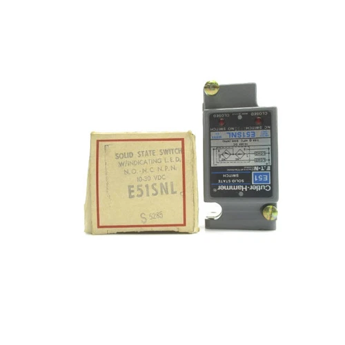 CUTLER HAMMER E51SNL SER. C1 10-30VDC 0.6A (AS PICTURED) NSMP