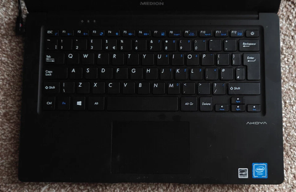 Medion E4242 1.4GHz 14'' Quad Core Laptop Linux Office SSD Ex Battery BT Cheap - Image 4 of 4