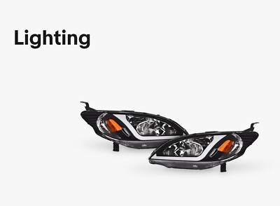 Headlights, linking to lighting.