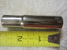 3/8" Craftsman 3/8" Drive 6 Pt Deep Socket inverted G2 43333 USA VTg tool,NICE