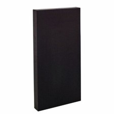 6  ACOUSTIC PANELS THICK BASSTRAP IN BLACK FOR STUDIO & HOME 120 x 40 x 10cm