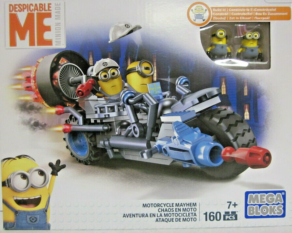 Mega-Bloks Minions     Motorcycle Mayhem   DPG71   NEU & OVP - Bild 1 von 1