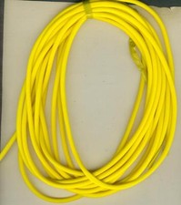 25 FEET  YELLOW 1/8" I.D. LATEX TUBING JIG LURES RPLACEMENT TUBING FREE SHIP