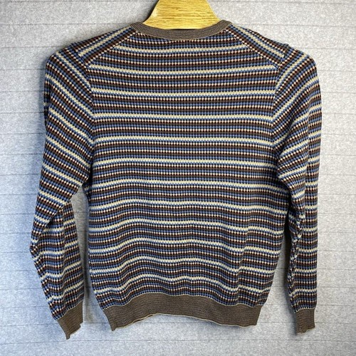 Lyle & Scott Men's V-Neck Medium Long Sleeve Combed Cotton Pullover Sweater - Picture 3 of 6