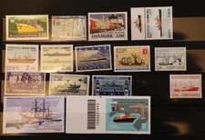 Europe  Ships  MNH Italy Greenland Greece Estonia etc