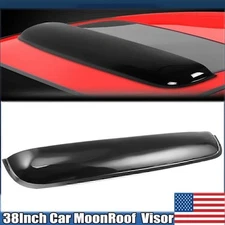 970MM US Black Sun/Moon Roof Top Window Sunroof Visor Vent Rain/Wind Upgraded