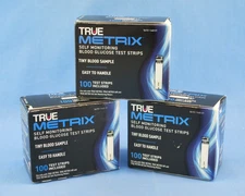 True Metrix Blood Glucose 300 Test Strips 4/2026 FREE SHIPPING!