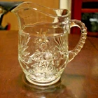 VINTAGE ANCHOR HOCKING EAPC STAR OF DAVID CRYSTAL CLEAR GLASSWARE YOUR CHOICE