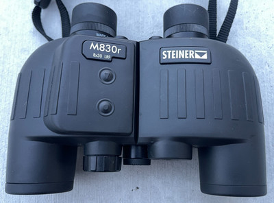 Steiner M830r 8x30 LRF Binoculars Military Rangefinder Laser 2650 MSRP $3000+