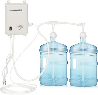 Bottle Water Dispenser Pump System, 20ft 110V AC US Plug High Flow Bottled Water