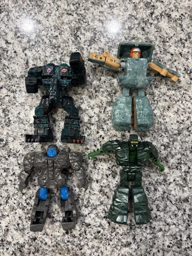 Vintage 1985 Bandai Go-Bots Lot Of 4 Figures