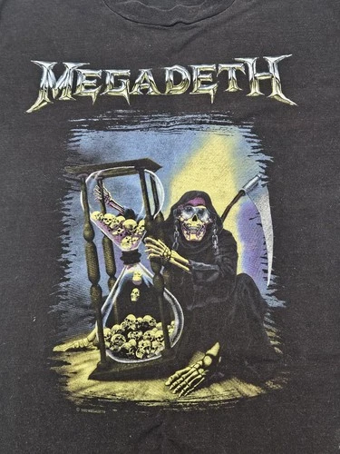 Megadeth Countdown To Extinction Tour Shirt USA 1990s vintage concert t-shirt, vintage, size XL, single stitch, B+ condition