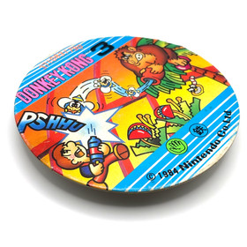 Donkey Kong 3 1984 Nintendo Vintage Japanese Round Menko Card Famicom Arcade