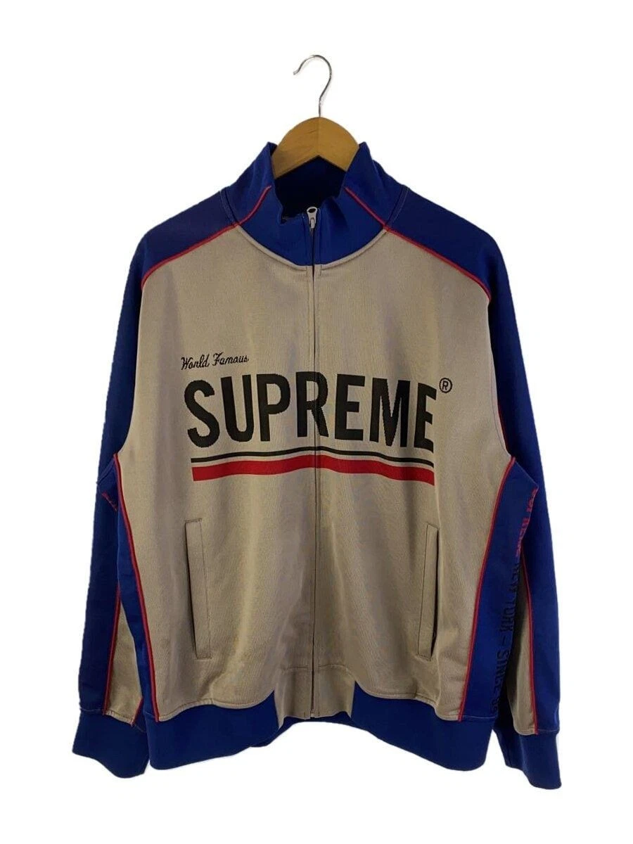 Veste de survêtement jacquard Supreme Others 22AW World Famous XL polyester d'occasion