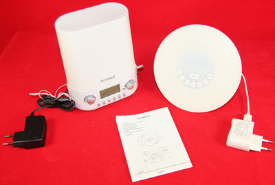 2 Lichtwecker Tageslichtwecker Wake up Light Medisana Ecomed WL-50E Radio Wecker