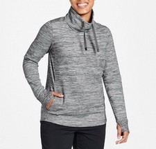 L.L. Bean Womens Plus Size 3X Cozy Cowl Neck Pullover Tunic Sweatshirt Gray READ