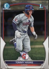 2023 Bowman Draft #BDC-141 Tommy Hawke Chrome Baseball EX