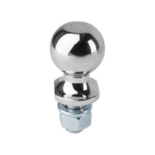 UPC 022000000101 product image for Tow-Rite 22-0100-1 RV Chrome 1-7/8 in. Hitch Ball 1-3/4 in. Shank Length 2K lbs. | upcitemdb.com
