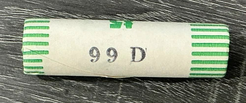 1999-D Roosevelt Dime 50-Coin Paper-wrapped Uncirculated Roll