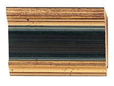 Picture Frame Moulding Wood 18Ft Bundle - Traditional Gold Finish - 1.75" Widt